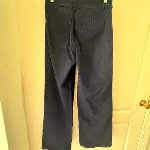 LOFT Women’s navy wide leg corduroy Pants